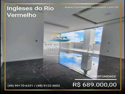 Cobertura para Venda, em Florianópolis, bairro Ingleses do Rio Vermelho, 2 dormitórios, 2 banheiros, 2 suítes, 3 vagas